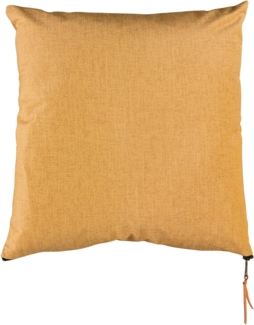 MIRRORS AND MORE 'Finn' Dekokissen Polyester, gelb, 45x45 cm