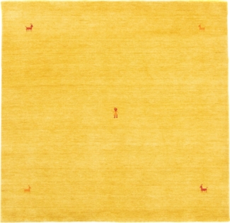 Morgenland Gabbeh Teppich - Indus - Sahara - 200 x 200 - Gold