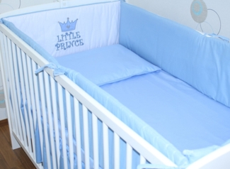 Primawela Bettnestchen Nestchen Applikation 420 cm Bettumrandung Baby Bett Kinder Nest
