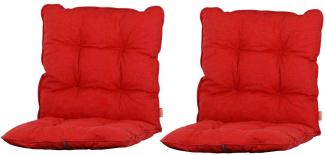 Siena Garden Sesselauflage Askella, (Set, 2 St), 100% Baumwolle