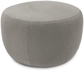 Micadoni Hocker Saamit 1-Sitzer Boucle Grau