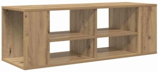 vidaXL Wandmontierter TV Schrank Artisan-Eiche 102 x 35 x 35 cm 875126
