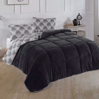 Nordic Schiller 4-Jahreszeitenbett Welsoft Doppelseitiges Bettdecke, Füllung: 300 g/m2 Original-Silikonfaser-Füllung, (ohne Kissenbezüge)