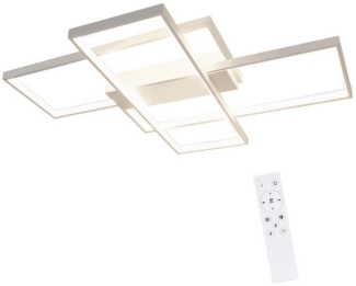 Nettlife LED Deckenleuchte Wohnzimmerlampe mit Fernbedienung Geometrisch, Dimmbar, Warmweiß, Neutralweiß, Kaltweiß, Für Wohnzimmer Schlafzimmer Esszimmer Büro