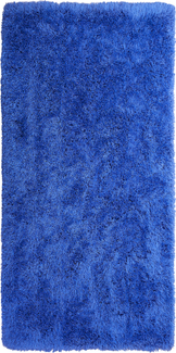 Teppich blau 80x150 cm Shaggy CIDE