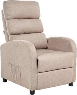 Fernsehsessel OTUS Stoff Taupe