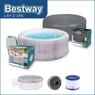 LAY-Z-SPA® Cancun ECO Whirlpool-Bundle mit EnergySense™ Plus Thermo-Komplettabdeckung