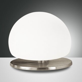 FABAS LUCE No. 3570-30-178 Tischleuchte Morgana Nickel satiniert LED G9 Touchdimmer