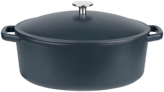 GSW Kochtopf GSW Gusseisen Kochtopf Schmortopf 30 x 24 cm Induktion Spülmaschinenfe