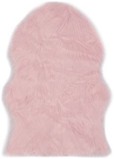 vidaXL Teppich 60x90 cm Künstlicher Schafspelz Rosa 284711