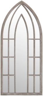 vidaXL Gartenspiegel Sand 100x45 cm Eisen 318353