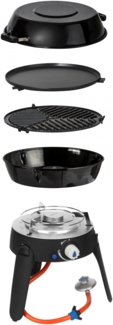 Cadac Safari Chef 30 LP Niederdruck Gasgrill Campinggrill 30mbar ø 30 cm 6540L1-10-EU