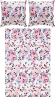 Erwin Müller Bettwäsche Bettwäsche, Biber, Blumen