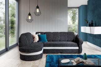 Wohnideebilder Benano Schwarz Ecksofas & Eckcouches B038