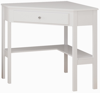Vicco Eckschreibtisch Weiß 75 x 71.6 cm, Velto