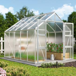 Vitavia Gewächshaus "Domus 8300", aluminium, 8,3 m²,6 mm HKP