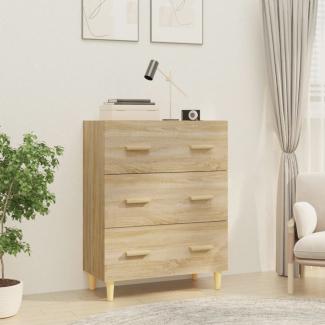 vidaXL Sideboard Sonoma-Eiche 70x34x90 cm Holzwerkstoff 812153