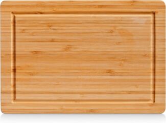 neuetischkultur mit Saftrille Schneidebrett Bambus