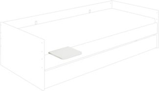 YUNY by PAIDI Ablageelement LOVELY ALIV zur Erweiterung deiner Kojenliege, praktische Ablagefläche in Off-White, Tablar