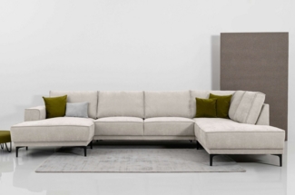Places of Style Wohnlandschaft Oland, XXL, im zeitlosem Design und hochwertiger Verabeitung