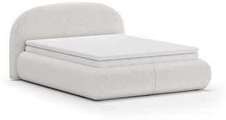Beautysofa Polsterbett mit Bettkasten und Rahmen MOTTI, 140, 160 oder 180cm, mit oder ohne Matratze