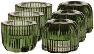 Villeroy & Boch Fleur 2in1-Kerzenständer ø 6,3 cm 6er Set Vert