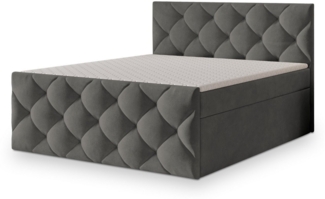 Masseno Boxbett ROVARI 160x200 cm mit Bonell Matratze und Topper