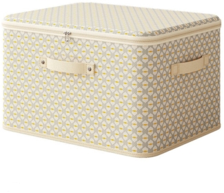 Coonoor Aufbewahrungsbox Vliesstoff Aufbewahrungsbox, Kleiderschrank Organizer, Faltbare Aufbewahrungsbox, Reißverschluss-Aufbewahrungsbox mit Deckel