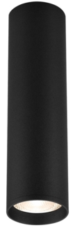 LED Deckenspot Aufbauleuchte Aufputz schlank schwarz GU10 Ø 5,5 cm Höhe 20cm