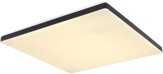 Deckenleuchte Wohnzimmer LED Deckenlampe Dimmbar Fernbedienung 48025BSH