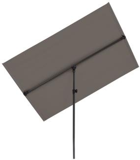 Flex-Shade L Sonnenschirm 130x180 cm Polyester UV 50 dunkelgrau Dunkelgrau