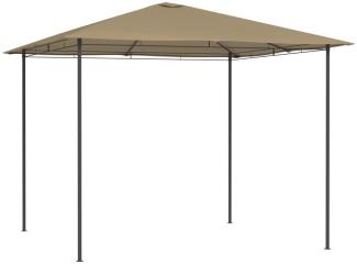 vidaXL Pavillon 3x3x2,6 m Taupe 160 g/m² 313609