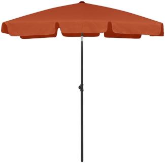 vidaXL Strandschirm Terracotta-Rot 180x120 cm