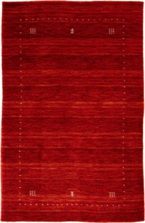 Morgenland Gabbeh Teppich - Loribaft Softy - 154 x 93 cm - mehrfarbig
