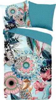 hip Bettwäsche Wendebettwäsche "Maximilian", Mako-Satin, Satin Blumen