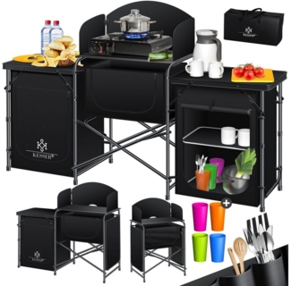 KESSER Campingschrank Campingschrank, Campingküche mit Aluminiumgestell
