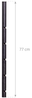 CookKing Stahl Mast | Zubehör für Feuerschale