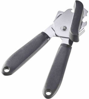 Dosenöffner mit Griffen schwarz 20 x 6 x 4,5 cm