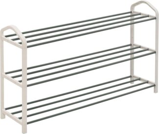 Woltu Schuhregal, 1-tlg, 3 Schicht für 12 Paare Schuhe, XXL Ständer Regale