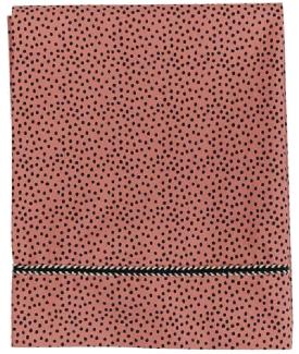 Mies & Co Cozy Dots Babylaken Redwood 80x100 cm Rot