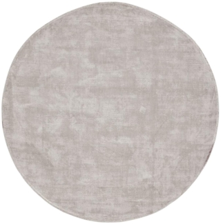 Teppich La Belle aus Viskose, 170x240 cm, Beige, Grau, 200x200x1 cm