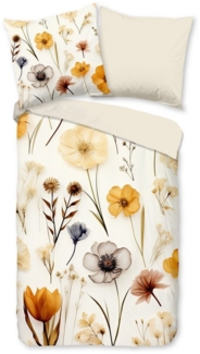 good morning Bettwäsche Renforcé Bettwäsche 200 X 200 cm + 2- 80 X 80 cm Lara bunt flowers, Baumwolle, 3 teilig, bettwäsche 200x200 baumwolle sale warm weihnachten 200x200 bettbezug