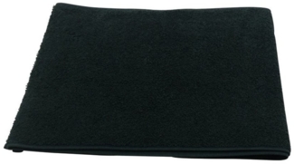 Sporthandtuch Fitness-Handtuch Baumwolle 30x145 cm schwarz