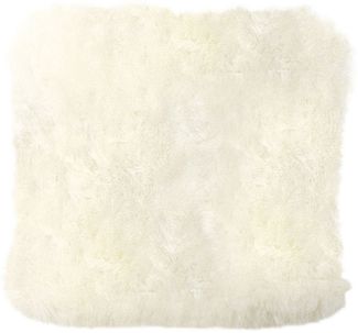 Heitmann Felle Fellkissen Lammfell-Kissen - Premium Qualität, echtes Austral. Lammfell, eckig, 40x40 cm, besonders dicht & weich