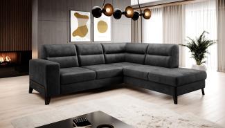 Wohnideebilder Cassara Dunkelgrau Ecksofas & Eckcouches CO-CAS-RT-06NU