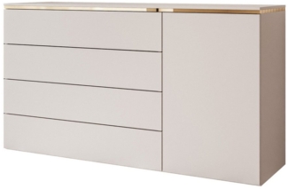 yourhouse24 Kommode AURORA 4S1D Anrichte in KASCHMIR Schubladenschrank