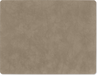 LIND DNA Table Mat Square L 35x45 cm Corduroy Nomad Grey