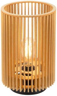 SLV WUD TL, E27, Tischleuchte, zylindrisch, 1 x max. 40 W, natur - Ambiente- Tisch- und Standleuchten