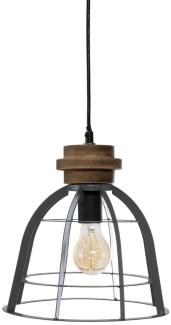 Industrielampe, Ø 25 cm, durchbrochener Schirm