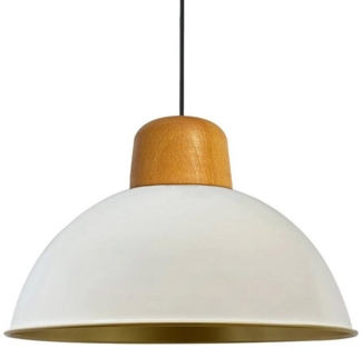 Bamyum Pendelleuchte Bamyum Hängelampe I Lipeo I Ø40 cm E27 Metall Deko Modern Lampe, ohne Leuchtmittel